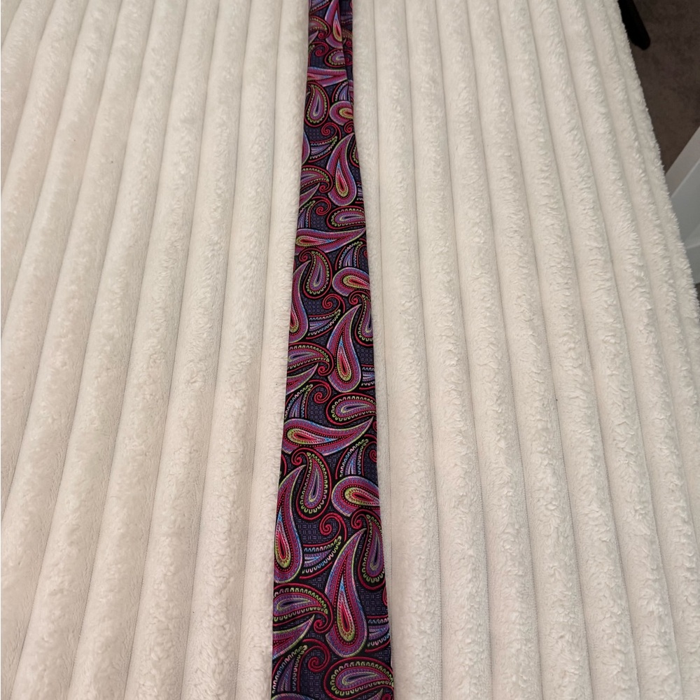 Paisley Silk Tie - Multicolor